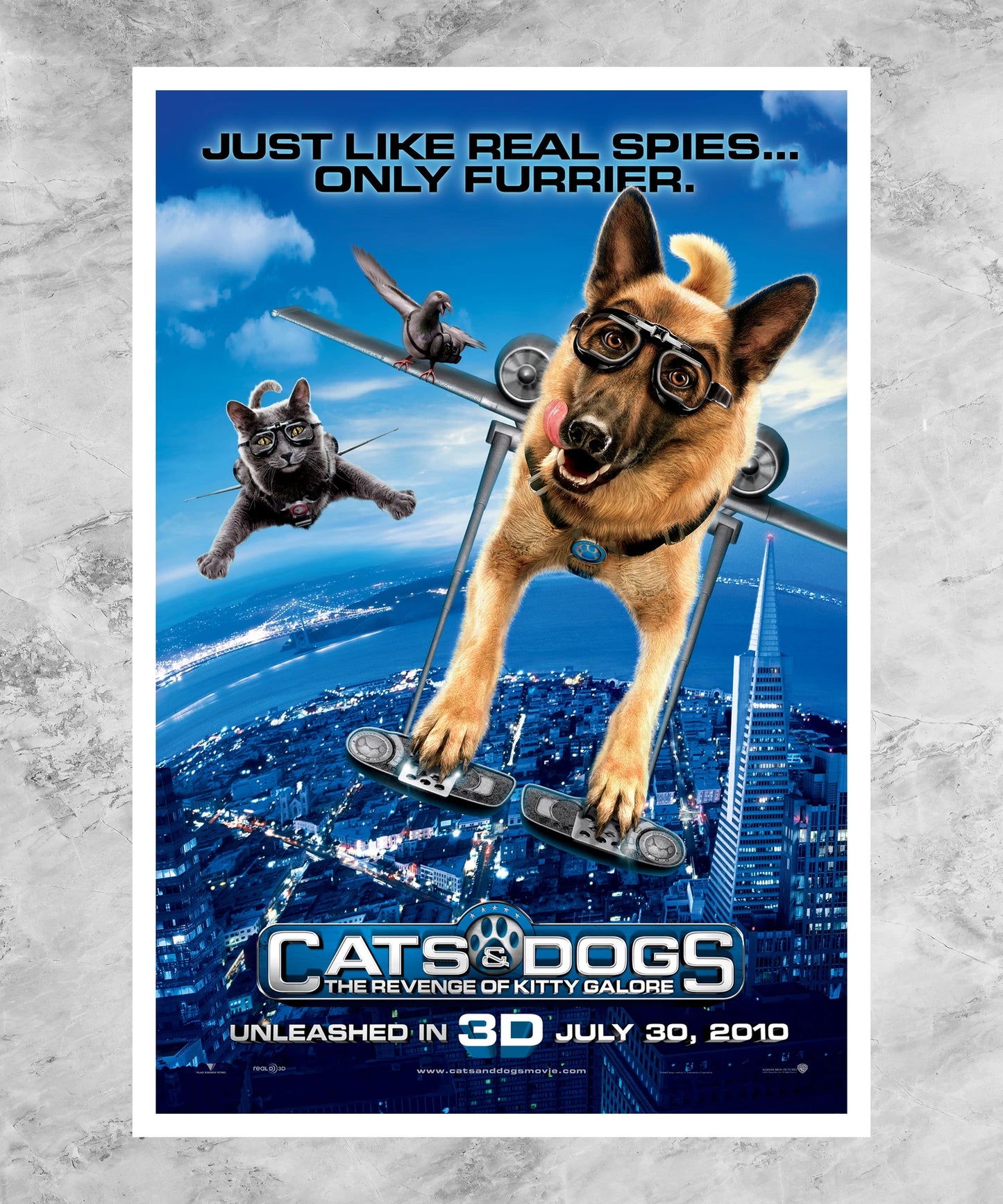 Cats & Dogs: The Revenge of Kitty Galore Poster