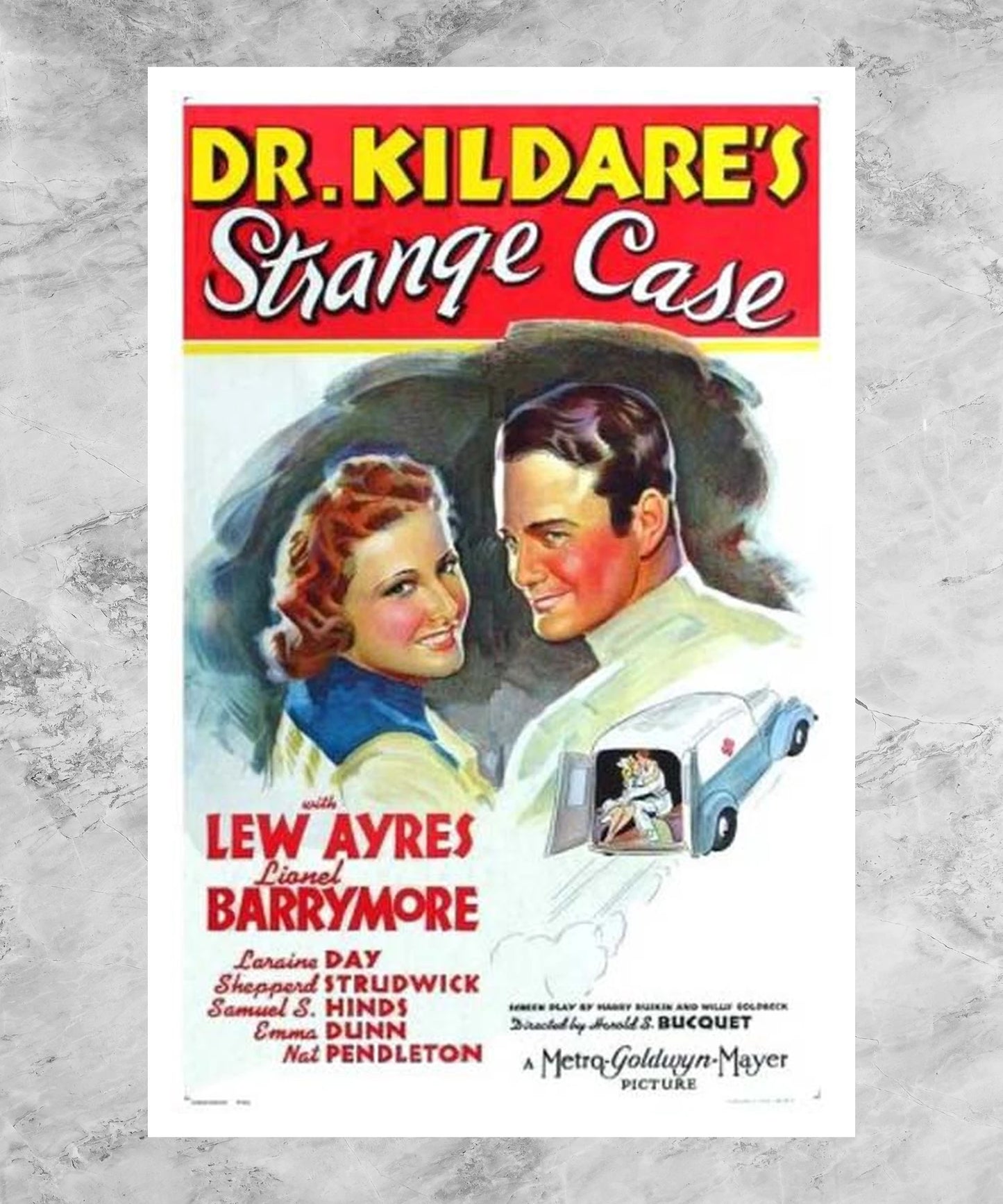 Dr. Kildare's Strange Case Poster