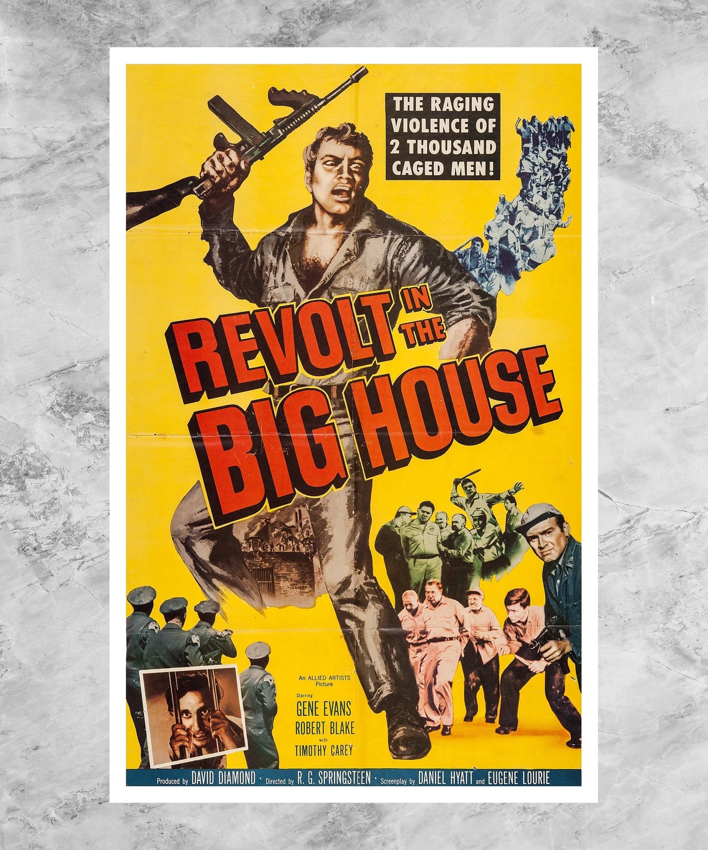 Revolt in the Big House Poster