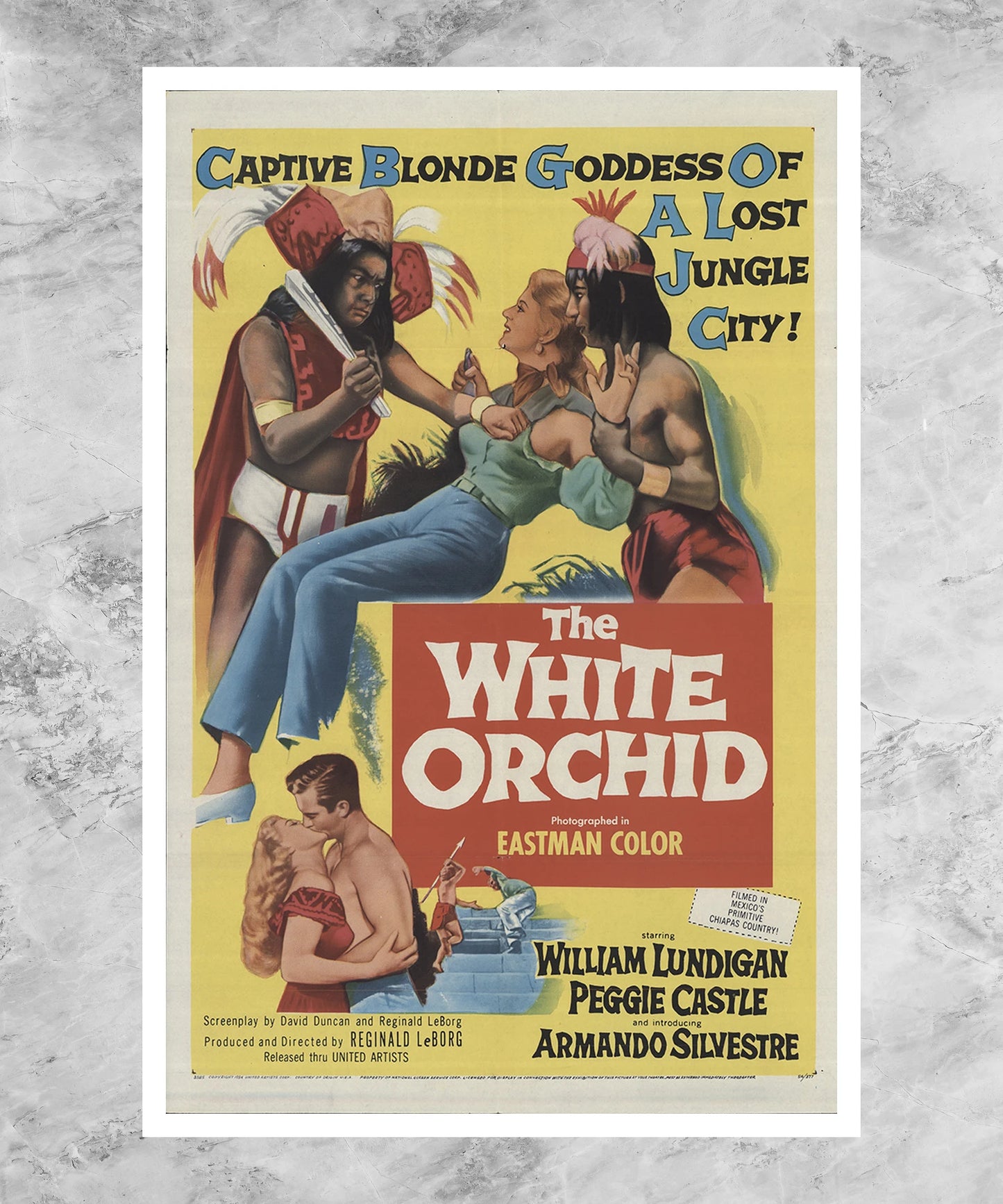 The White Orchid Poster