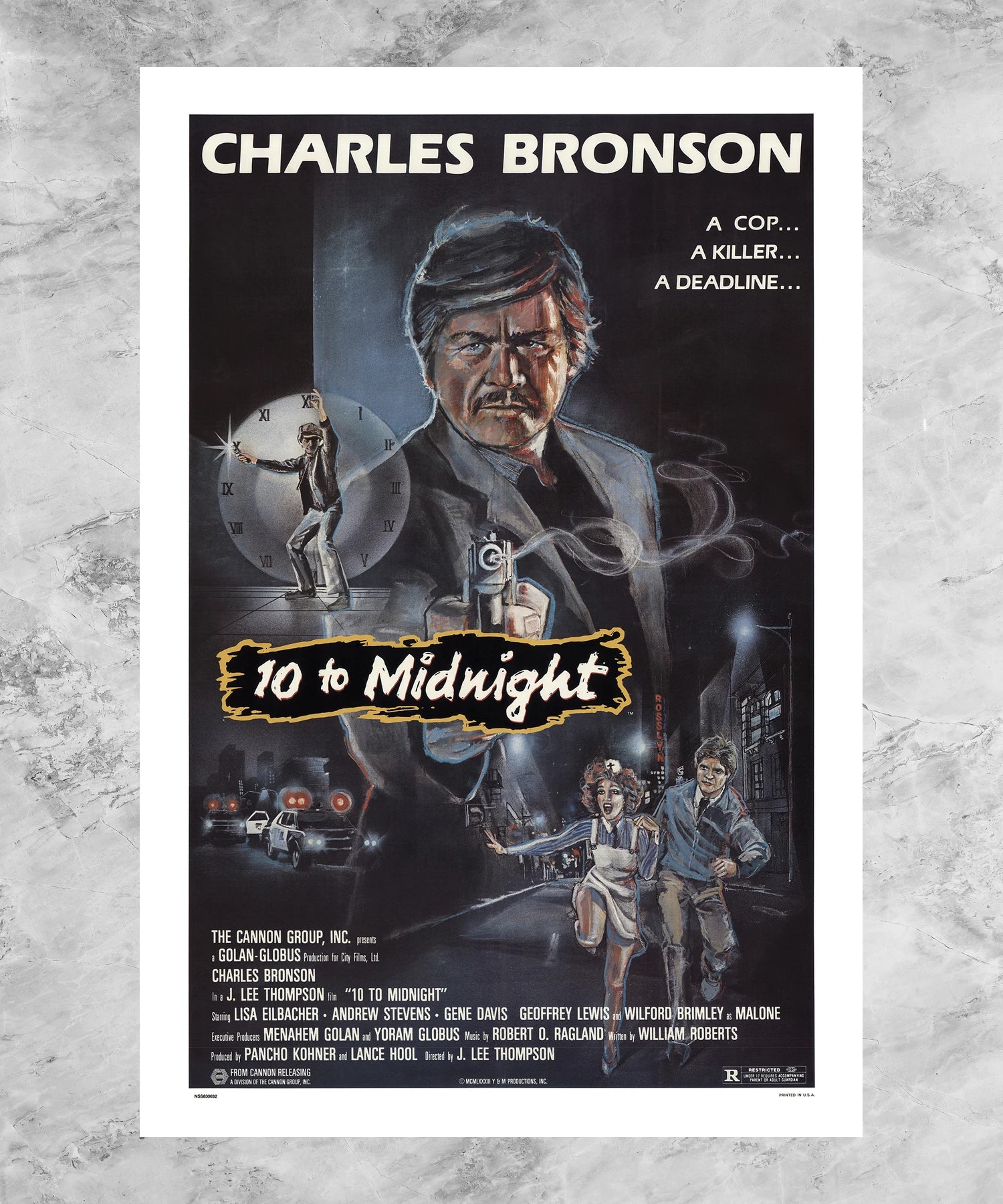 10 to Midnight Poster