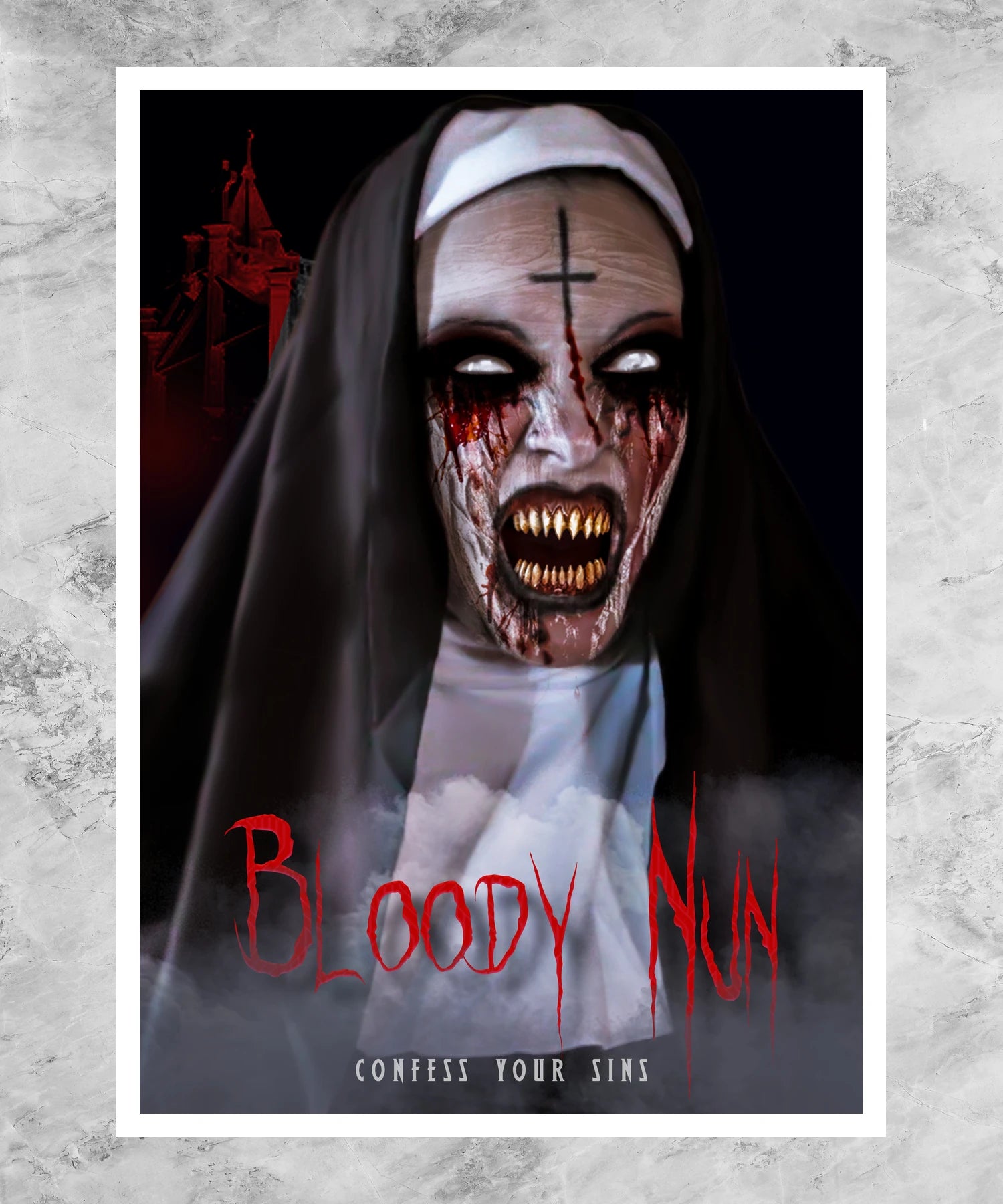 Bloody Nun Poster
