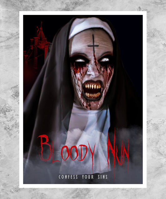 Bloody Nun Poster