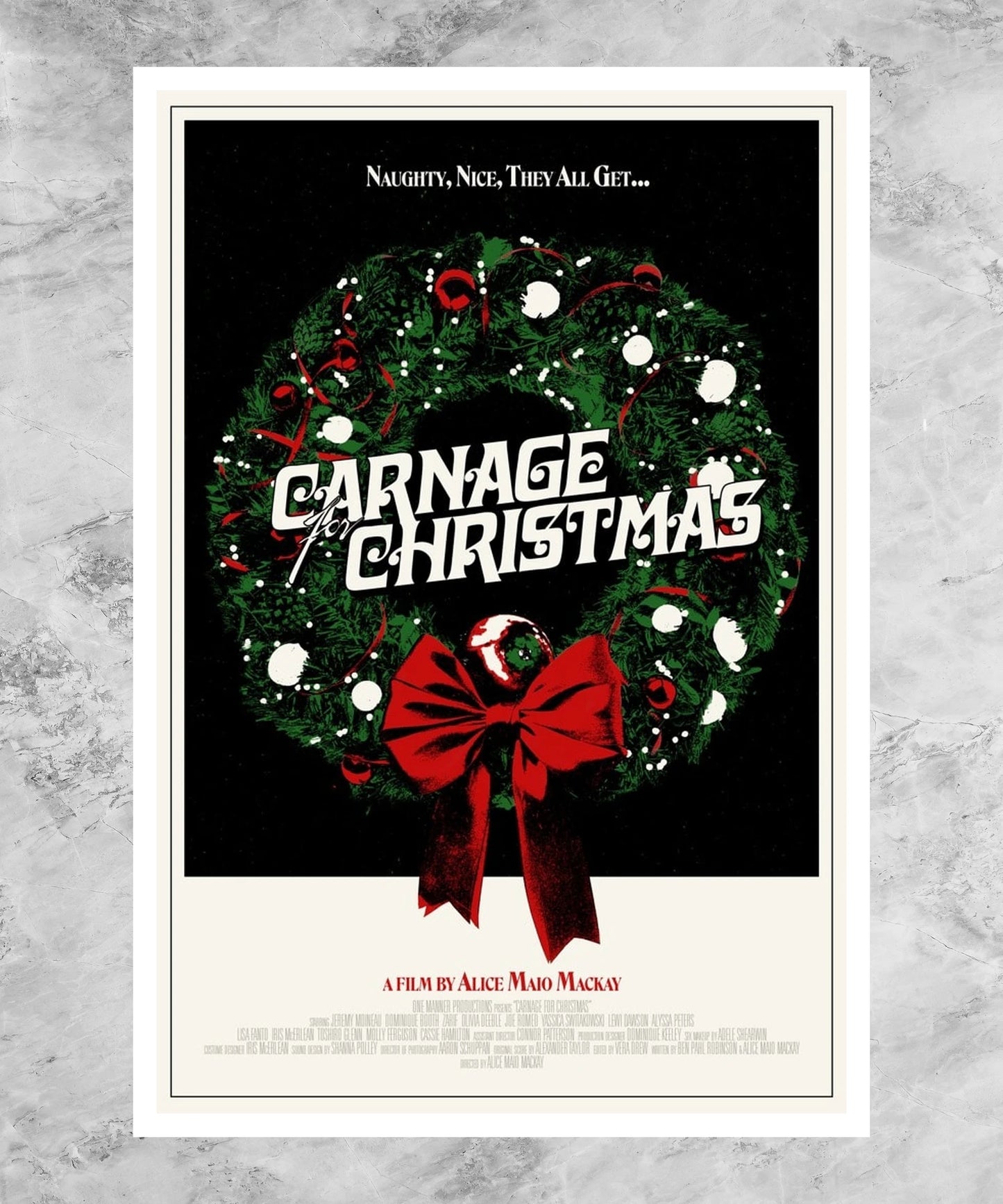 Carnage for Christmas Poster