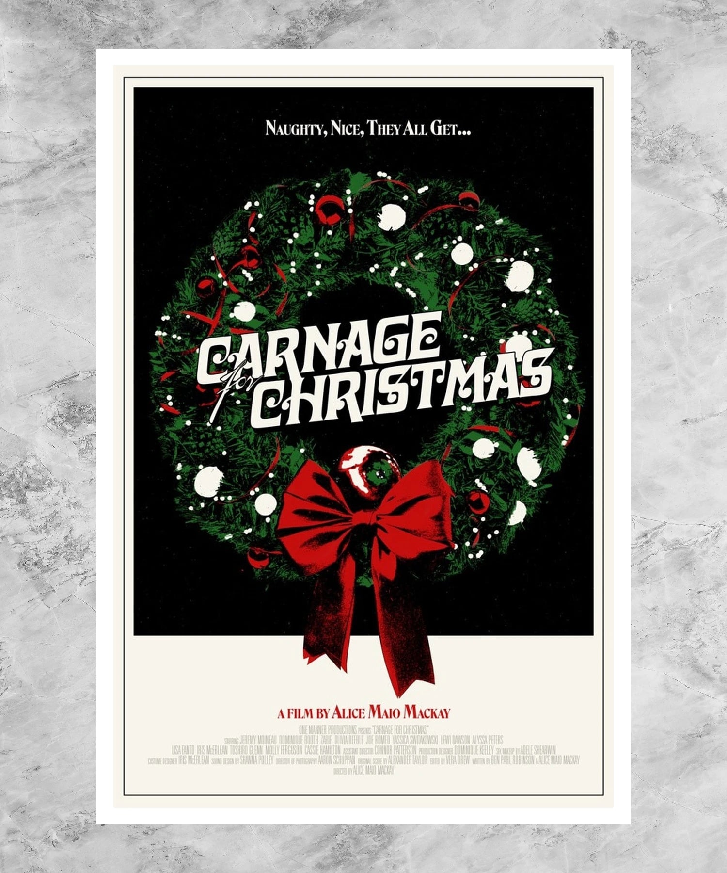 Carnage for Christmas Poster