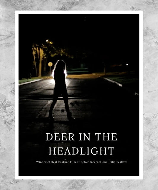 Deer in the Headlight Poster