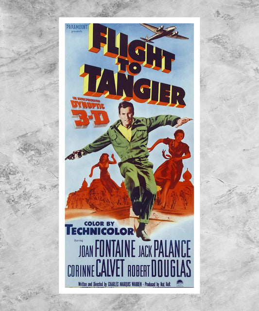 Flight to Tangier Poster