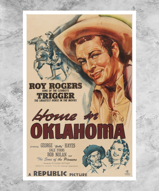 Home in Oklahoma Poster