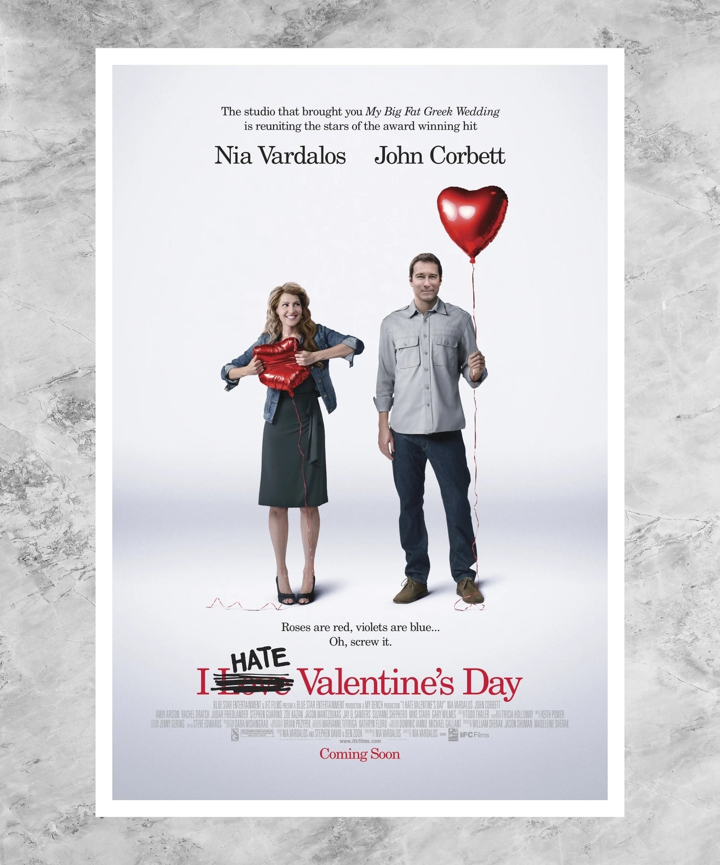 I Hate Valentine's Day Poster