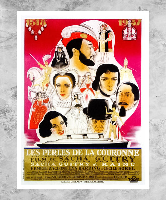 Les perles de la couronne Poster
