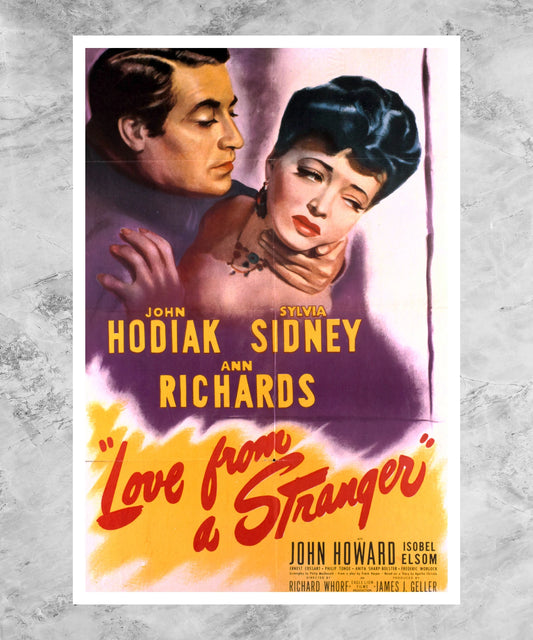 Love from a Stranger Poster