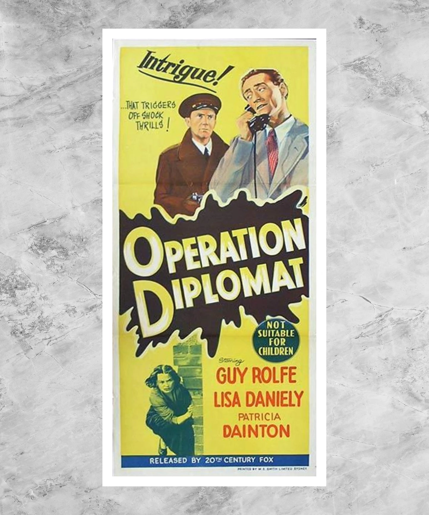 Operation Diplomat Poster