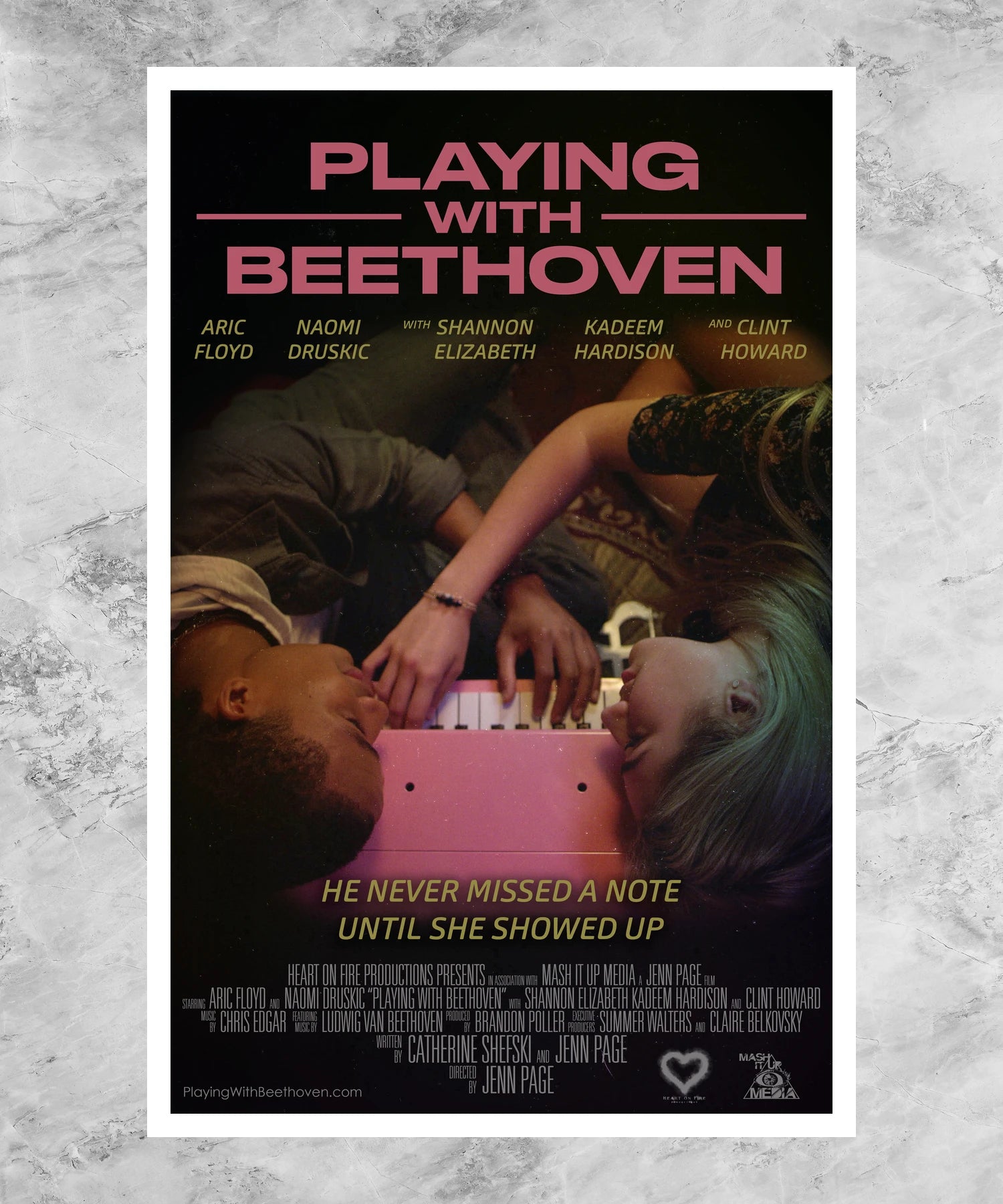 Playing with Beethoven Poster