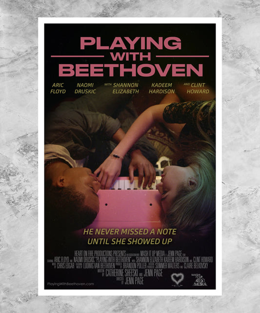 Playing with Beethoven Poster