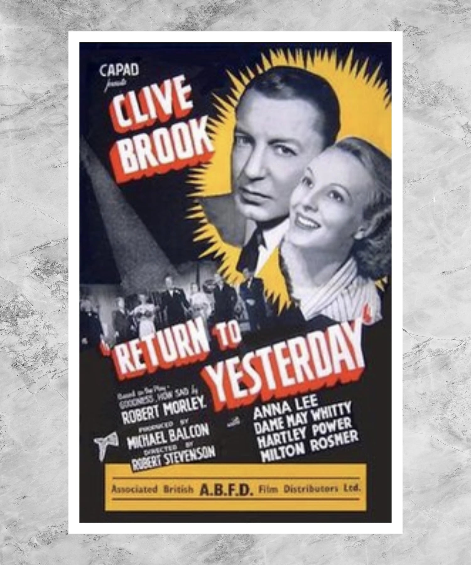 Return to Yesterday Poster