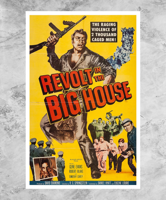 Revolt in the Big House Poster