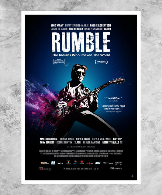 Rumble: The Indians Who Rocked the World Poster
