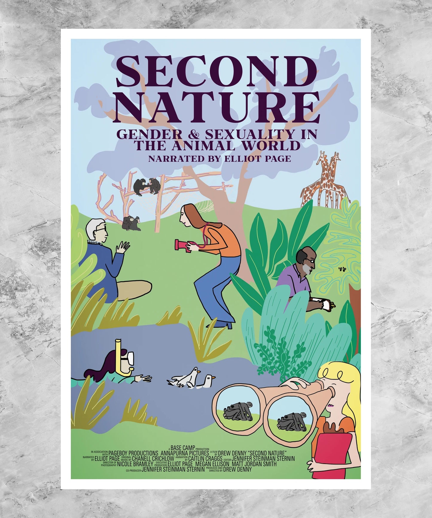 Second Nature: Gender and Sexuality in the Animal World Poster