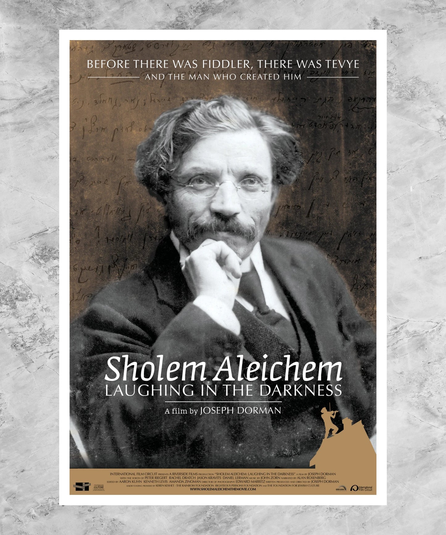 Sholem Aleichem: Laughing in the Darkness Poster