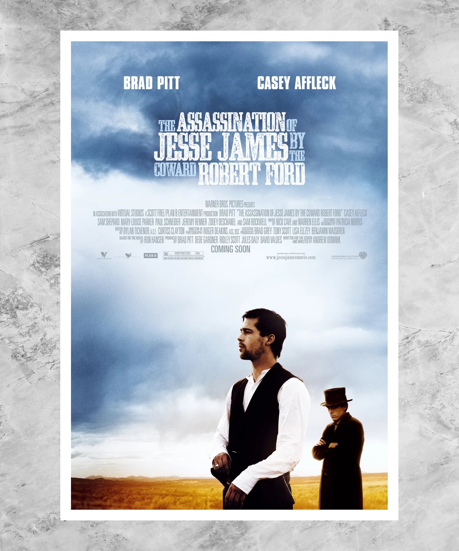 The Assassination of Jesse James by the Coward Robert Ford Poster
