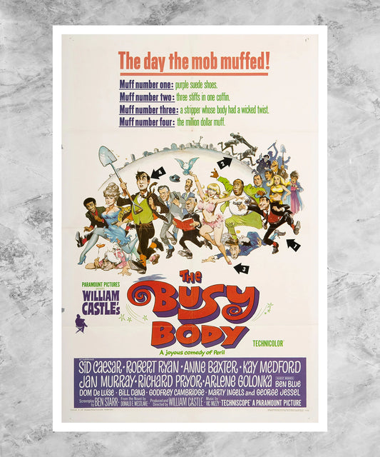 The Busy Body Poster