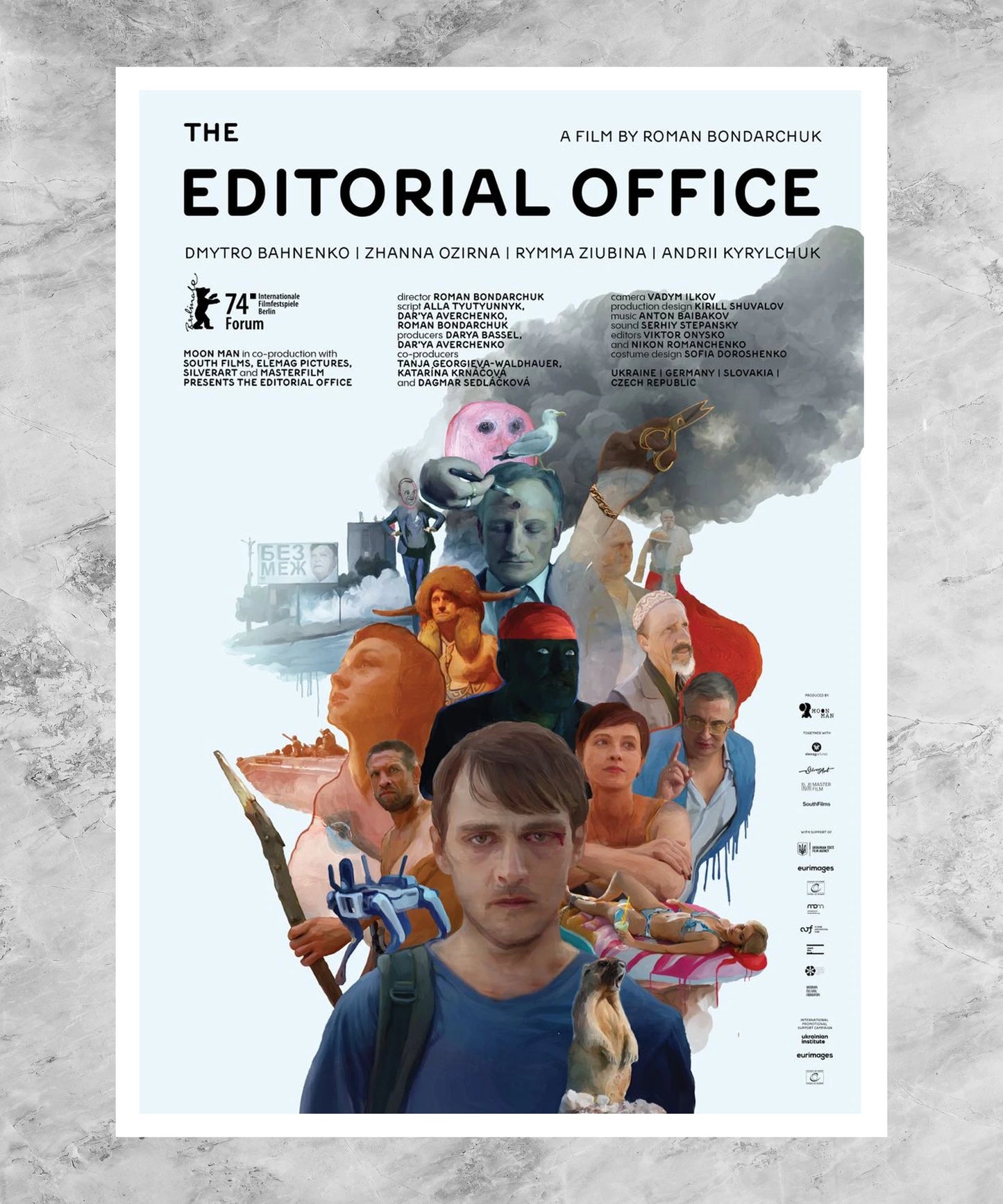 The Editorial Office Poster