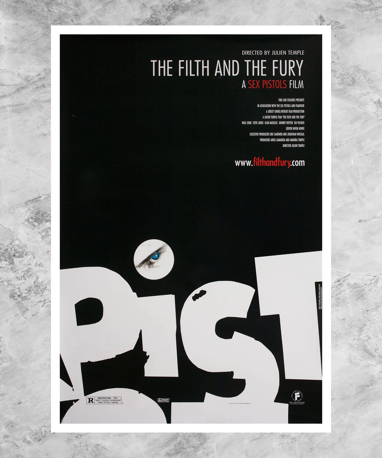 The Filth and the Fury Poster