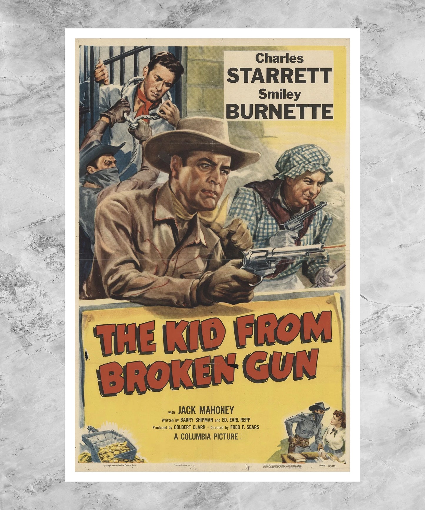 The Kid from Broken Gun Poster