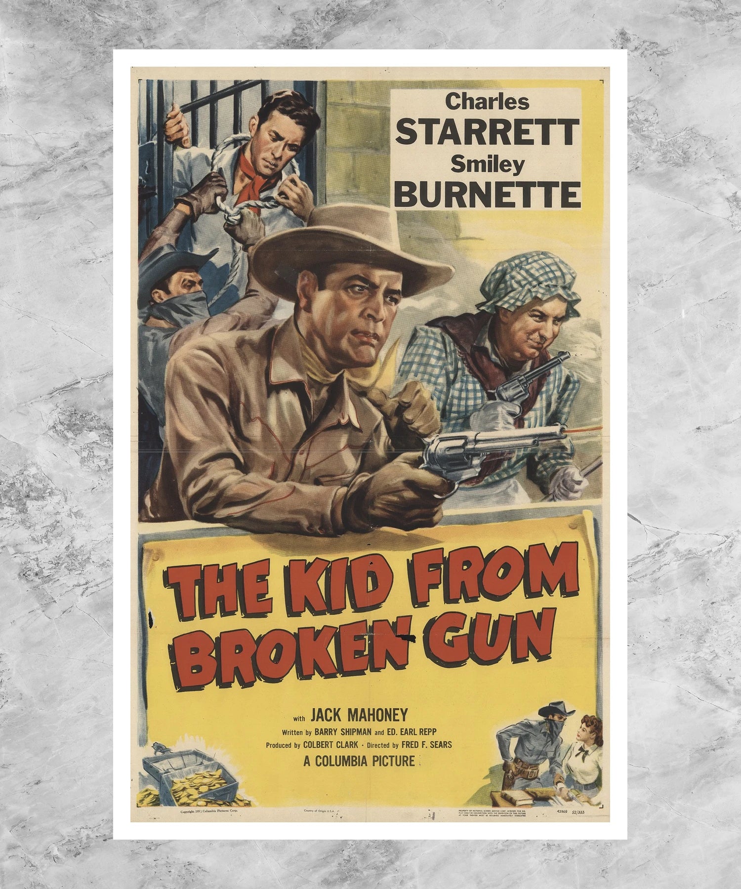 The Kid from Broken Gun Poster