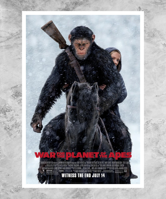 War for the Planet of the Apes Poster
